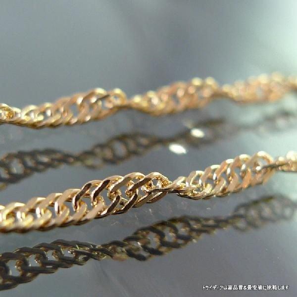 18�� ������塼 �ͥå��쥹 ��2.1mm 40cm 4g ���� ��ǥ����� ������� k18 18k �ץ쥼��� ���ե�