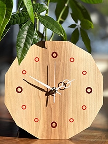 セイコークロック スイープ式オリジナル掛け時計 woody | オリジナル