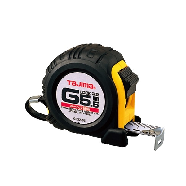 タジマ コンベックス Gロック 22mm幅5.5m メートル目盛付 GL22-55BL