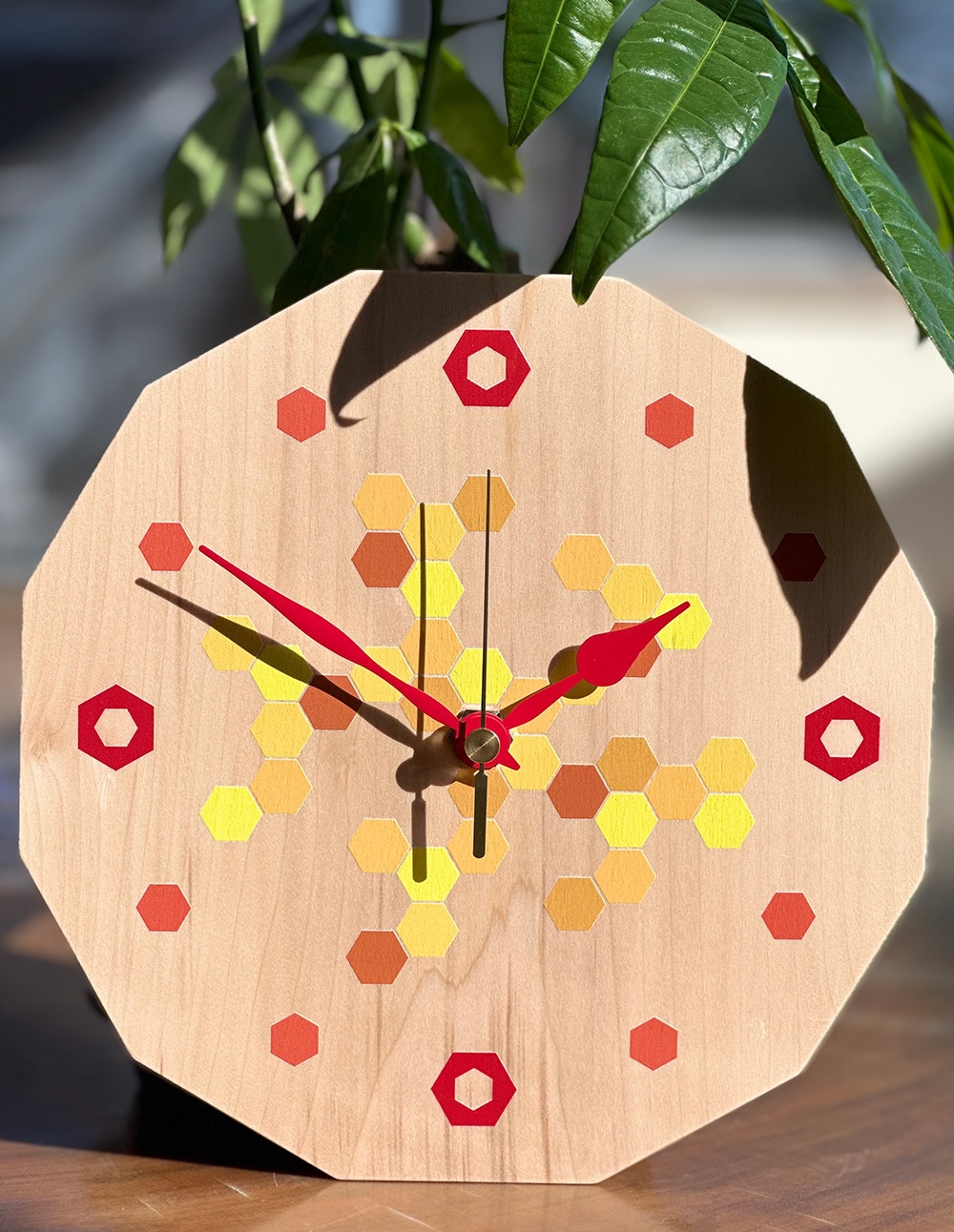 セイコークロック スイープ式オリジナル掛け時計 honey | オリジナル