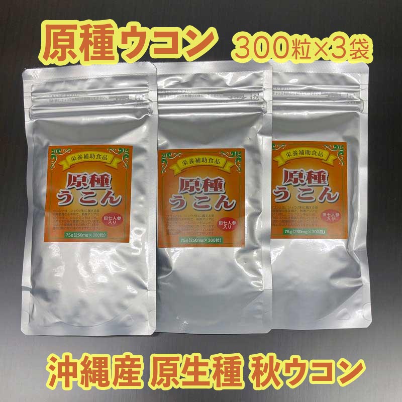 原種ウコン（300粒×3袋 計900粒） | 美容・健康 | NACK5お取り寄せ