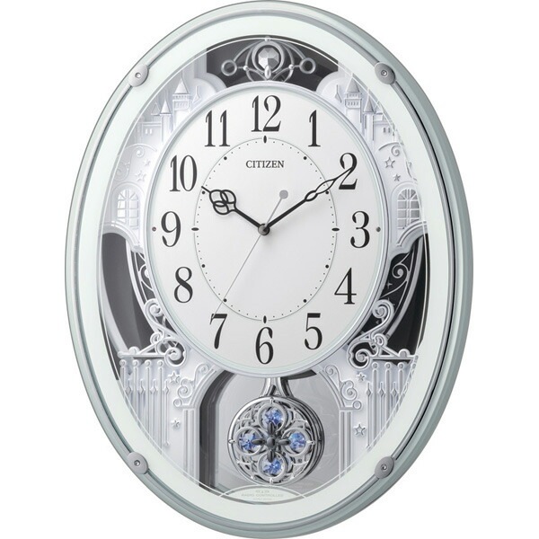 4MN512-005パルミューズプラウド 掛け時計 CITIZEN シチズン ポイント