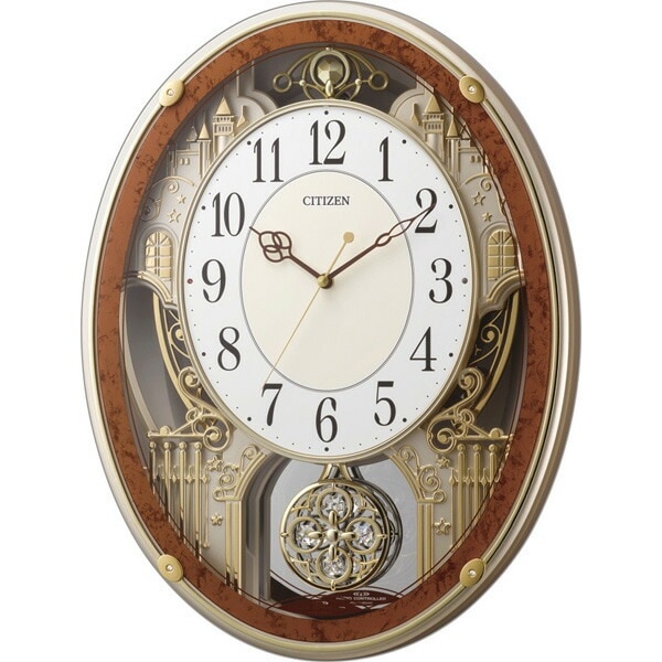 4MN512-023パルミューズプラウド 掛け時計 CITIZEN シチズン ポイント