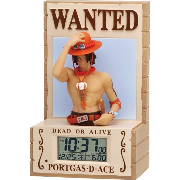 8RDA58RH38ポートガス・D・エース 置き時計 CITIZEN シチズン