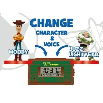 トイ・ストーリー　ヴォイスクロック 8RDA70MC06 8RDA70MC06 リズム ヴォイスクロック/トイ・ストーリー キャラクターの
