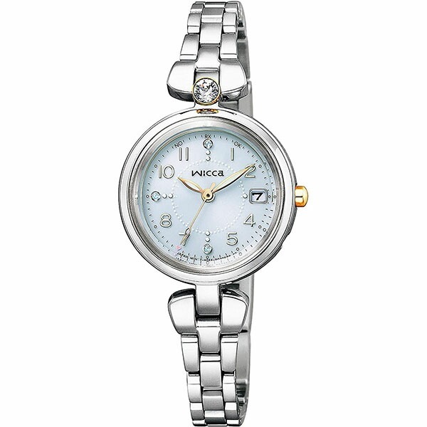 【稼動品】CITIZEN Wicca KS1-619-93 ライトブルー 稼動品】CITIZEN Wicca KS1-619-93 ライトブルー
