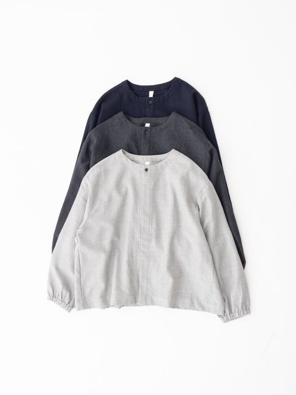 prit プリット　ホワイト　ノーカラービッグシャツ　size F 楽天市場】prit プリット（シャツ・ブラウス｜トップス