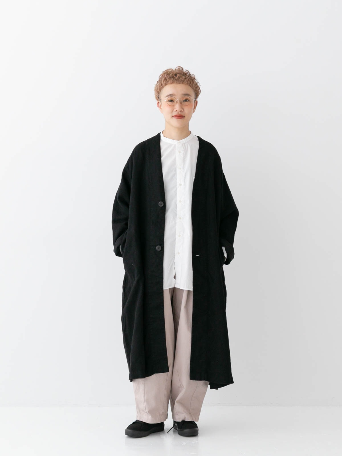 TYPE-S-004 コート 60/2コンパクトギャバ ステンカラーコート / J.PRESS LADIES S