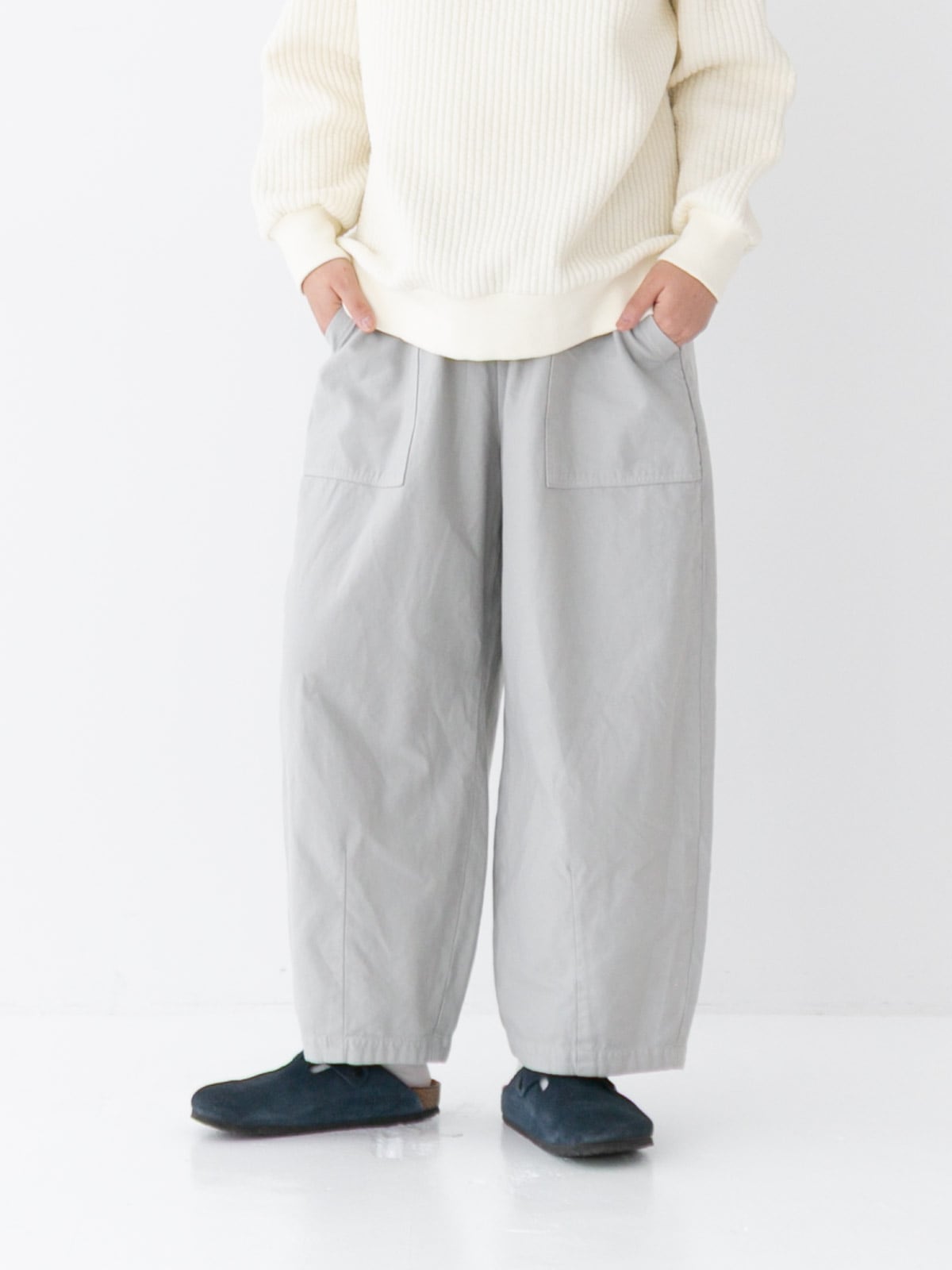 バックサテン 裾ダーツベイカーパンツ P70618 prit | prit,ボトム | TRIP