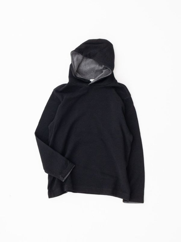 ウールコットンダブルフェイス パーカー R17607 RINEN