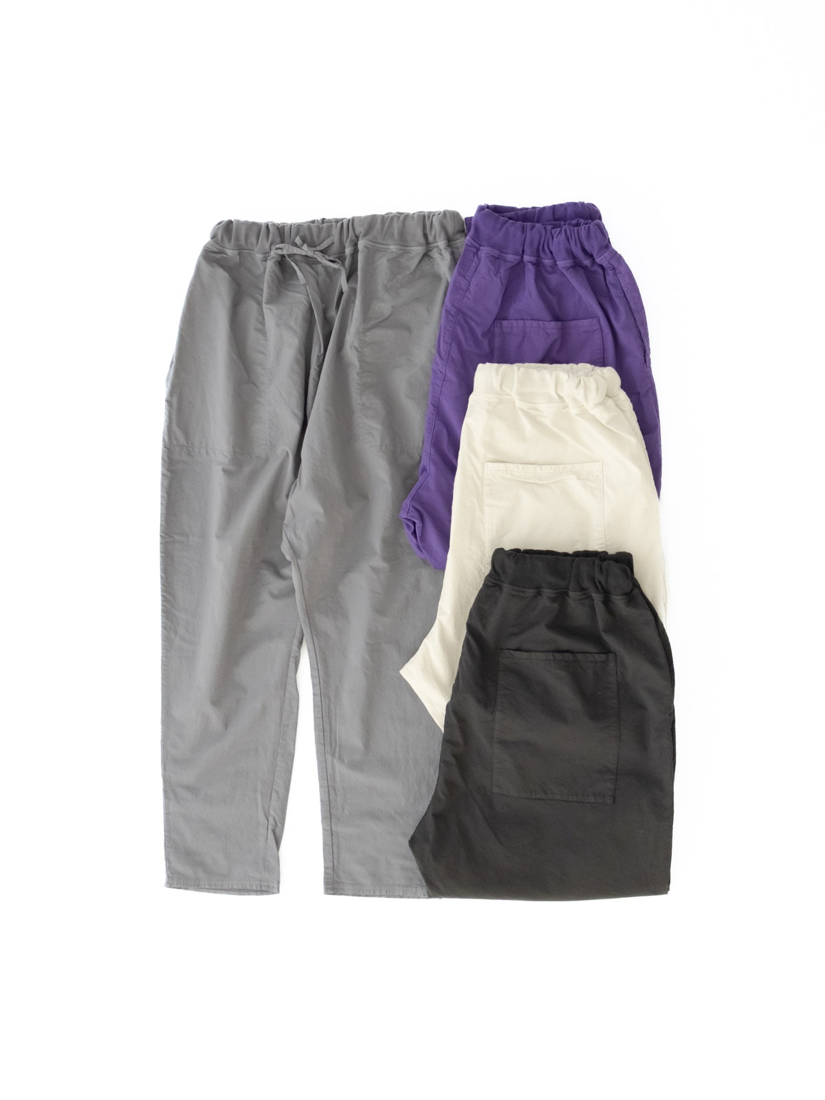 スウェットライクストレッチツイル サルエルパンツ P91634 prit | prit