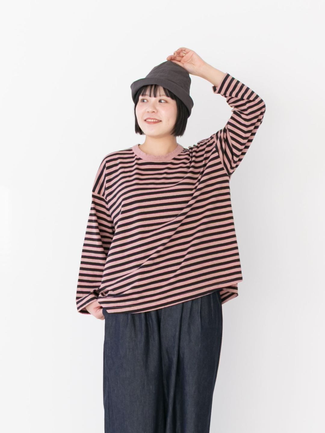 再値下げ❗️新品、タグ付き❗️Plage(Fur ボーダープルオーバー) ボーダー クルーネックプルオーバー(長袖)(洗濯機OK) - ファッション