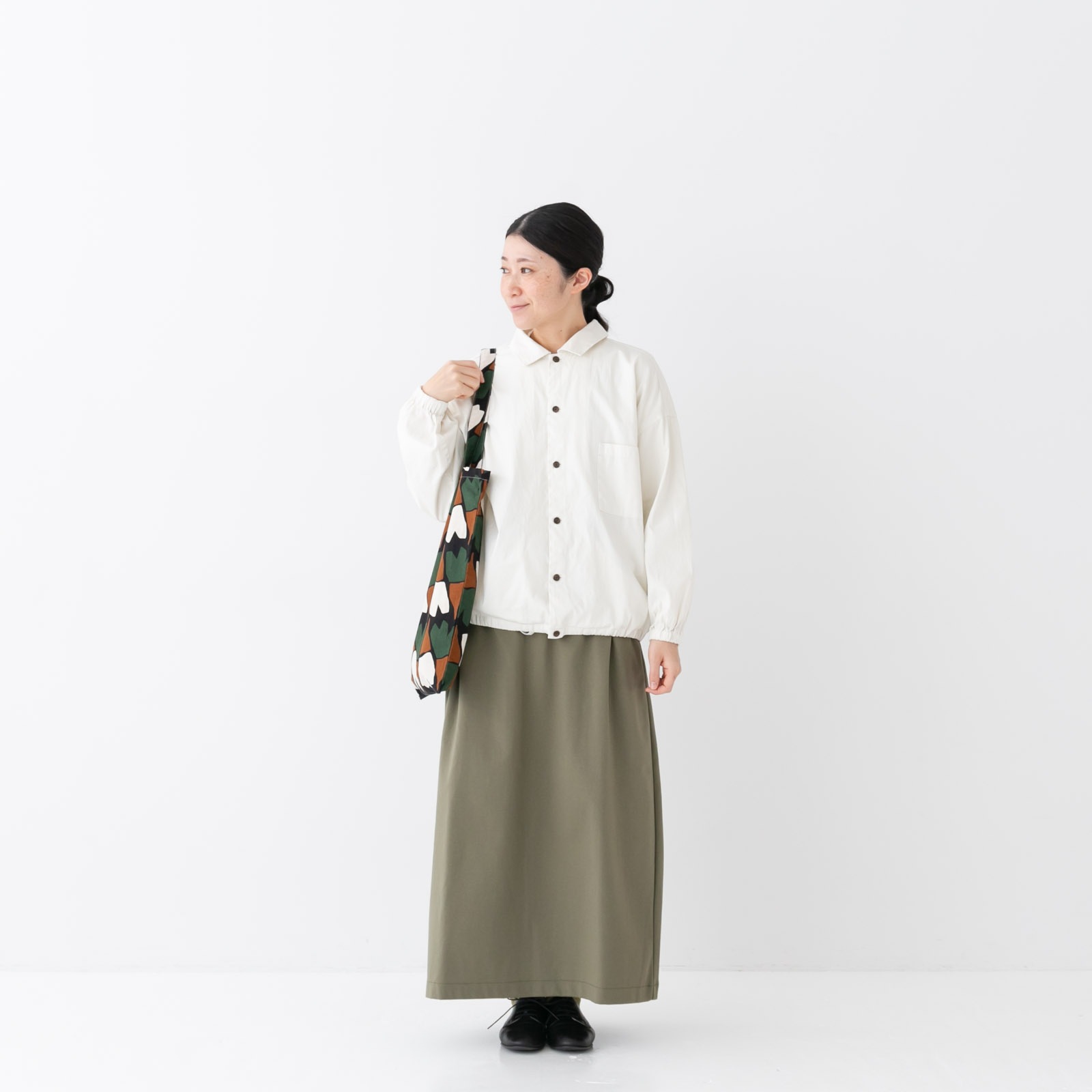 30%オフ】コットンリネンキャンバスラージクッカプリント トート