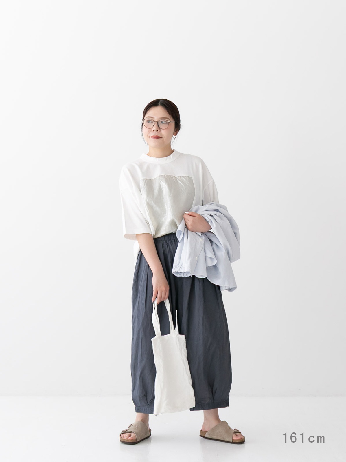 30/1綿麻ローン タックバルーンパンツ P72607 prit | prit,ボトム | TRIP
