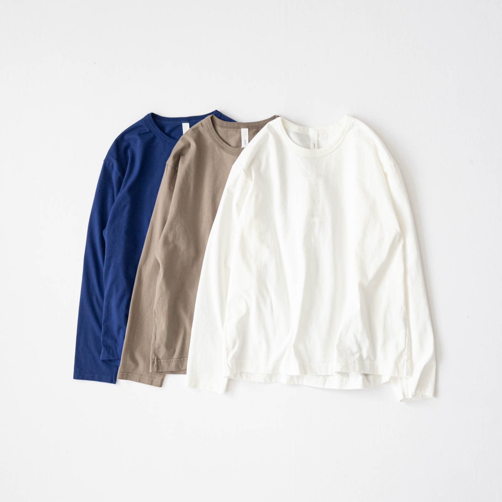 【複数特割☆プラピール】3set×9回分→14,400円　首デコルテもお得に☆ 30％オフ】40/2天竺 クルーネックプルオーバー P90640 prit | OUTLET