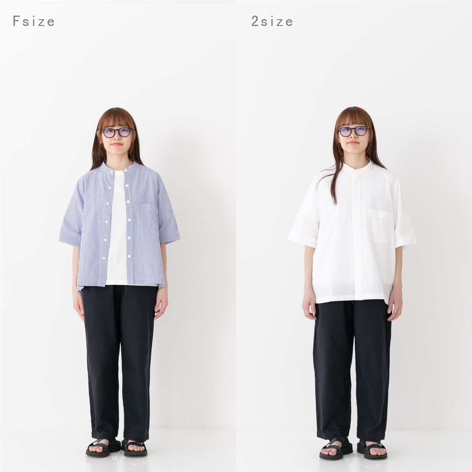 732 音楽モチーフ刺繍×配色袖 リネン100 RUDE GALLERY 2 80/1+50/1強撚平織 半袖ラグランスタンドカラーシャツ R39608 RINEN