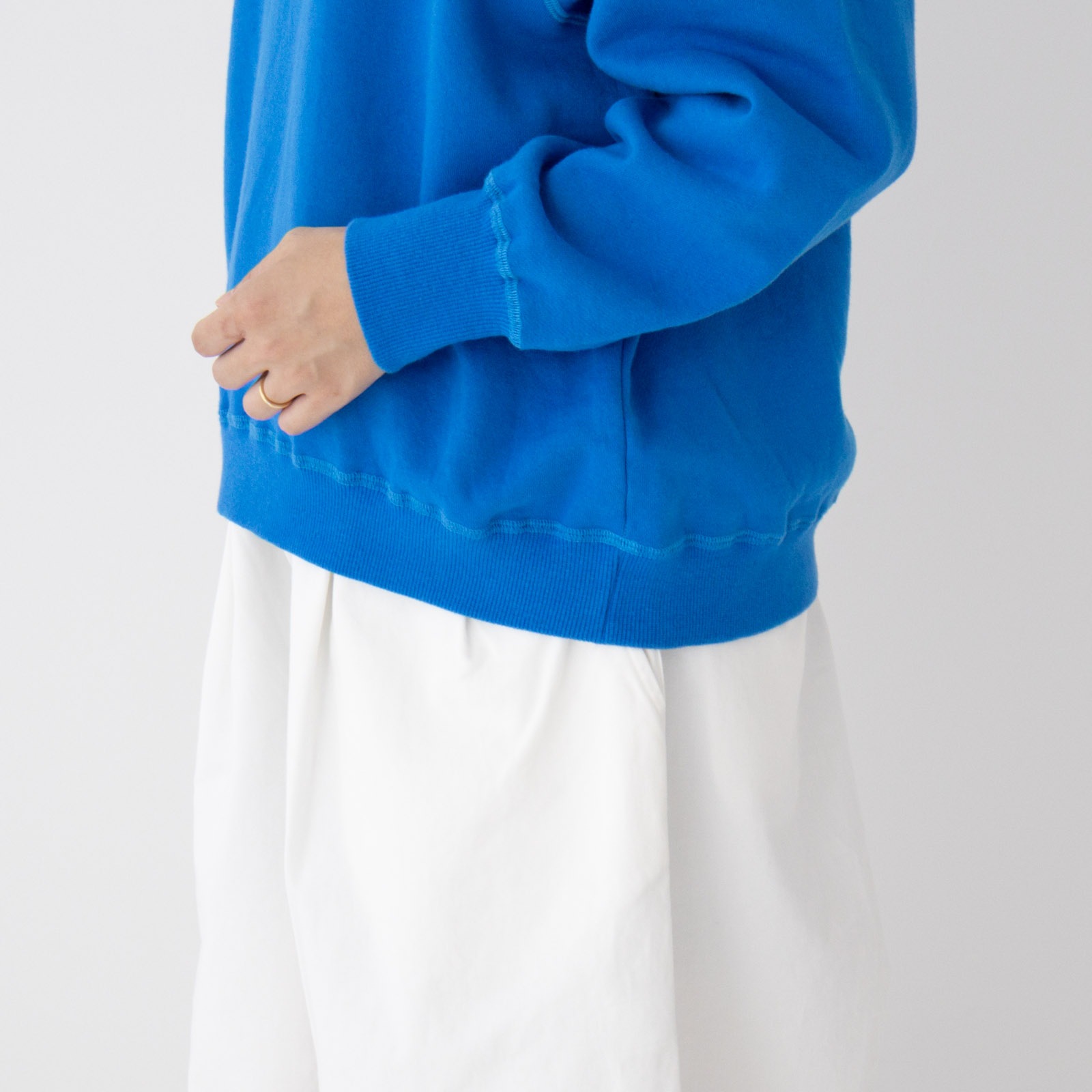 30/10裏毛起毛 ラグランスリーブプルオーバー P90645 prit | prit