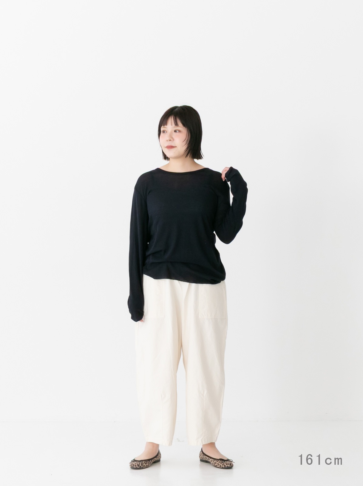 80/1シアーハイツイストフライス クルーネック P92612 prit | prit