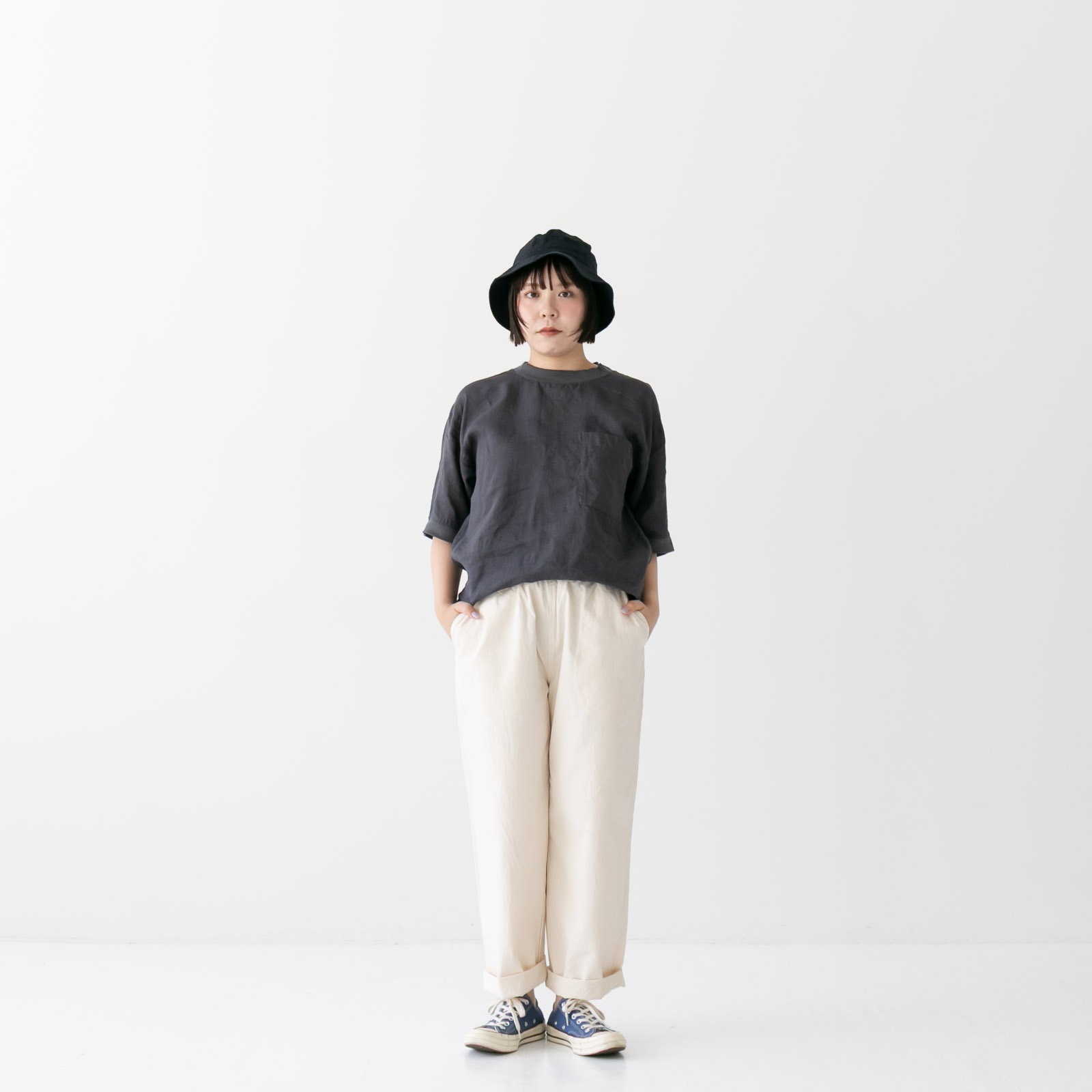 30％オフ】20/1チノ リラックスパンツ R49610 RINEN | OUTLET,RINEN