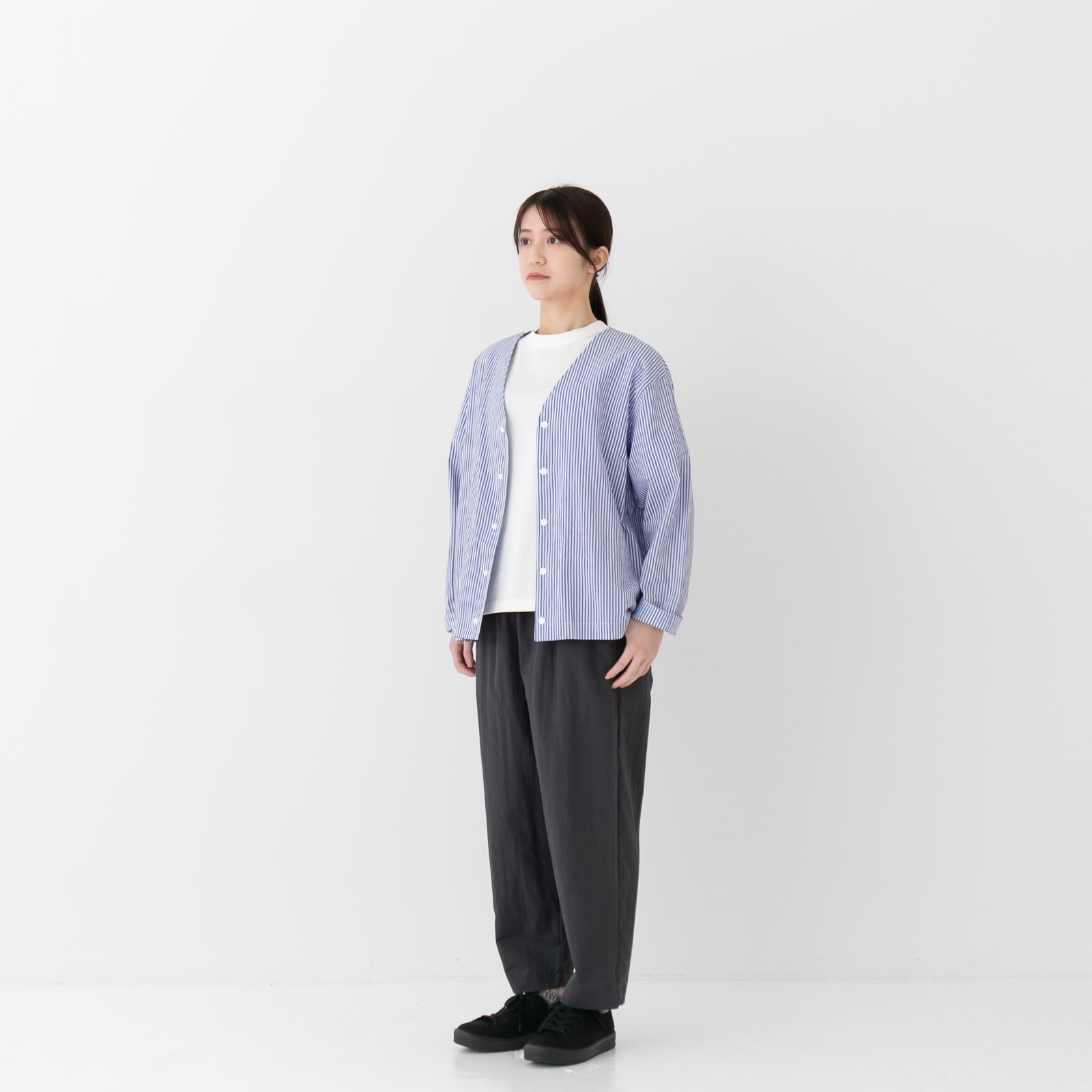 パンツ rinrin 綿ナイロンギャバ ラクパンツ R49611 RINEN | RINEN women,ボトム | TRIP