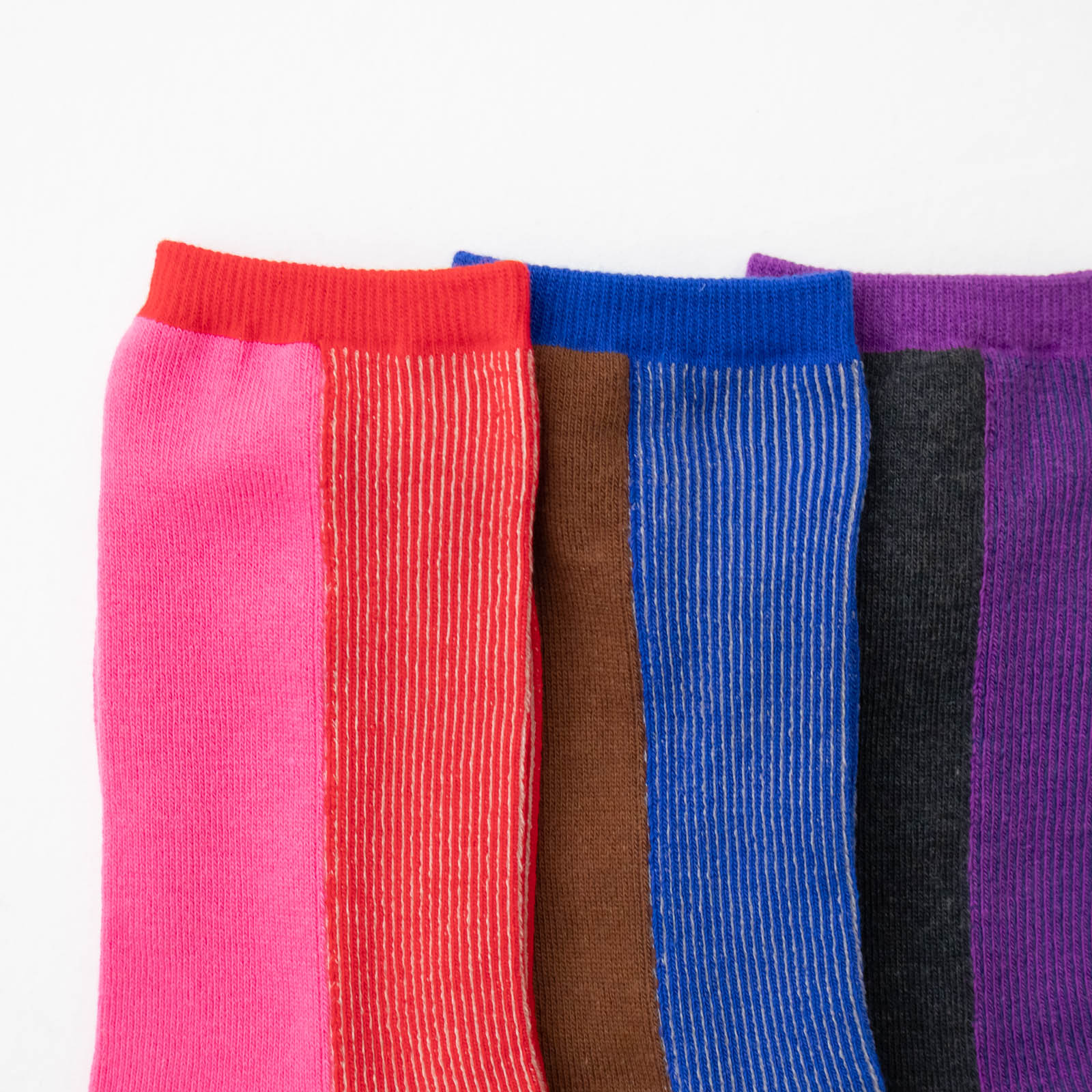 バイカラーストライプソックス P00662 prit | prit,グッズ | TRIP