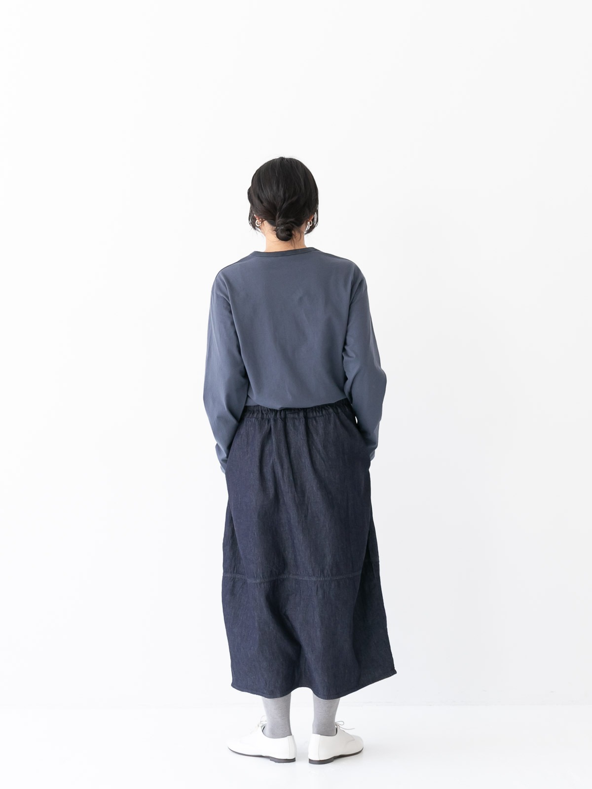 6ozデニム コクーンスカート P70631 prit | prit,ボトム | TRIP