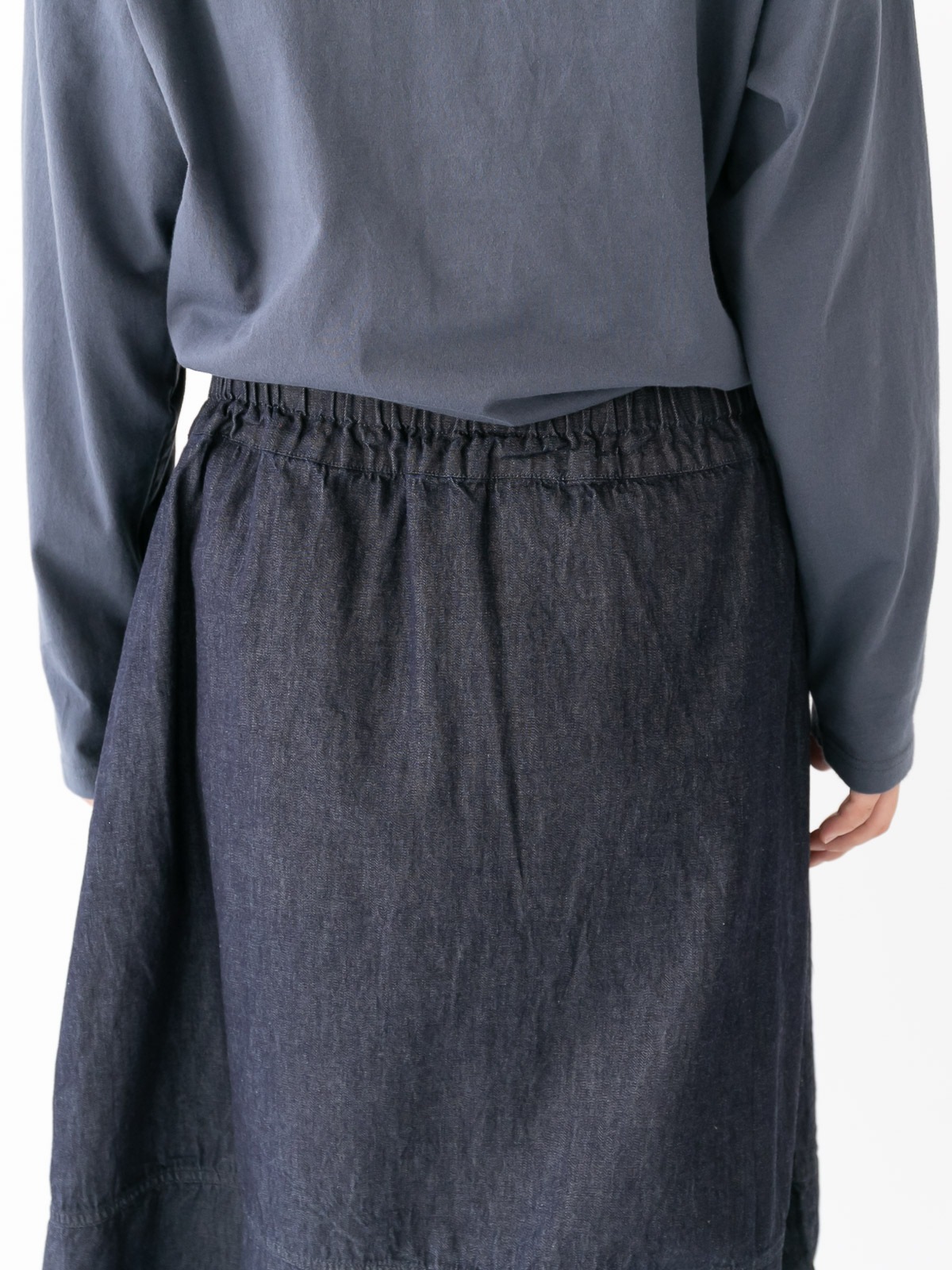 6ozデニム コクーンスカート P70631 prit | prit,ボトム | TRIP