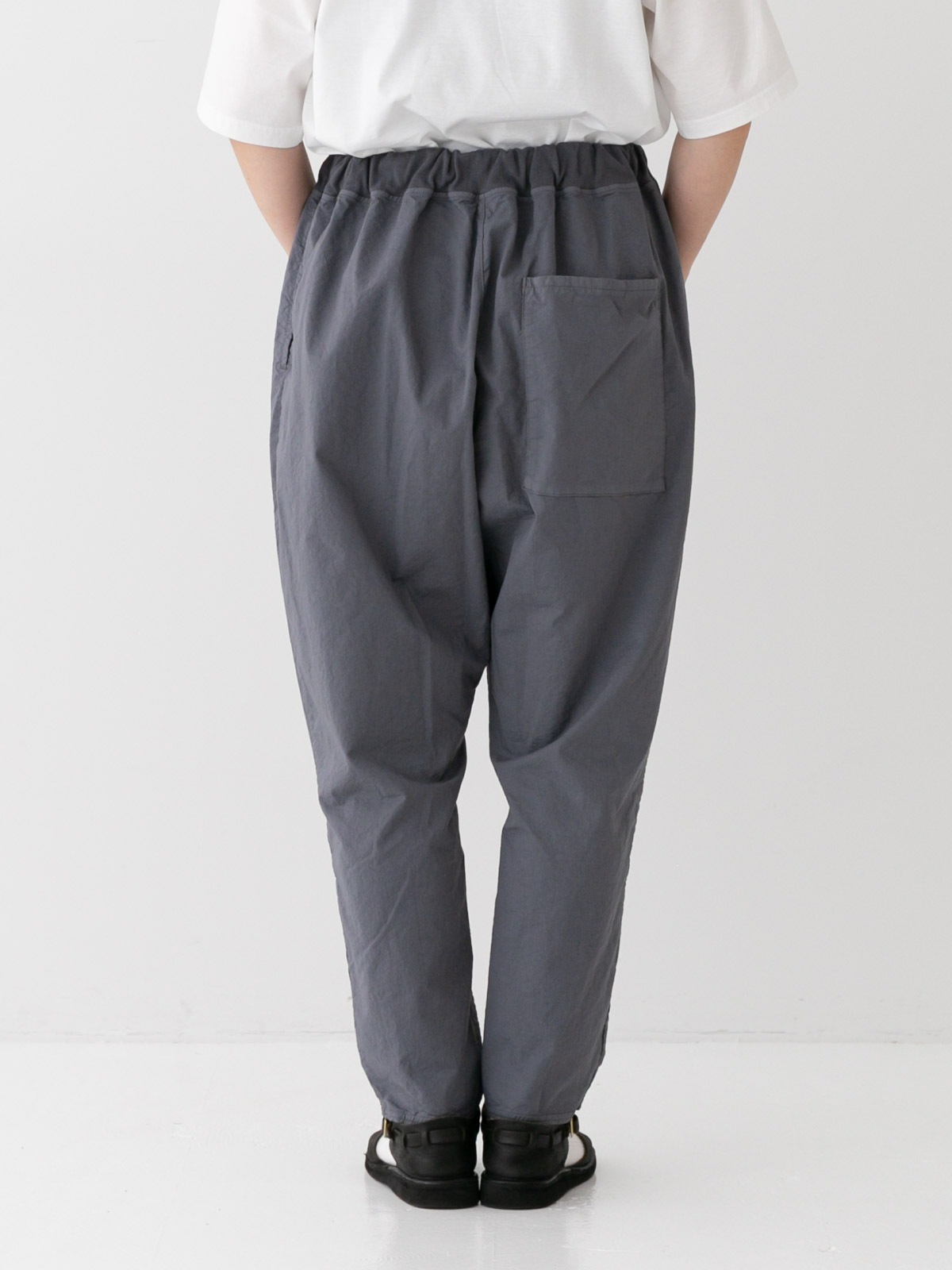 スウェットライクストレッチツイル サルエルパンツ P91634 prit | prit