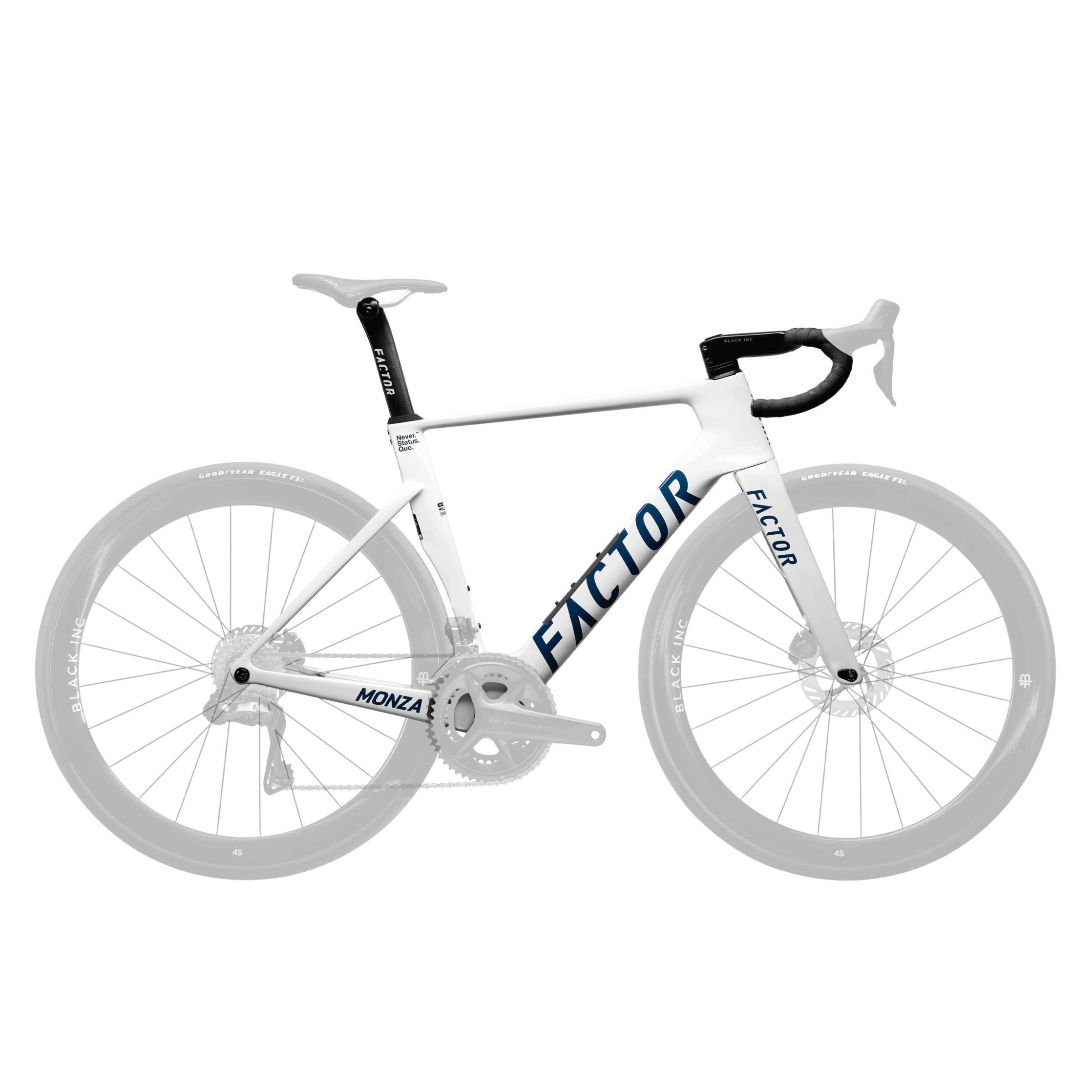 FACTOR MONZA フレームセット PEARL WHITE ｜ロードバイクパーツ
