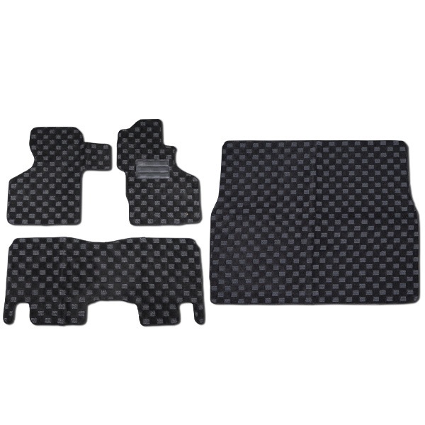 バモス HM1 HM2 後期型 3D立体形成 フロアマット リアラゲッジマット 