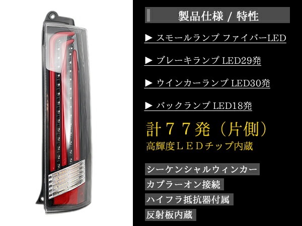 TRISTAR'S】スズキ エブリイワゴン DA64W シーケンシャルウインカー