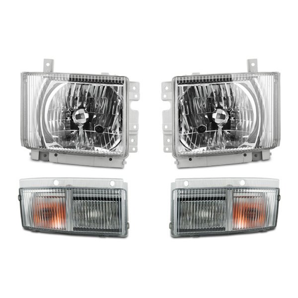 いすゞ ギガ 純正タイプ ヘッドライト ウインカーレンズ