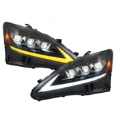 LEXUS 쥯 IS IS250 IS350 ISC IS-F GSE20 30ϥå 󥷥륦󥫡 LED إåɥ饤 