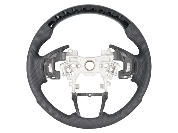ホンダ N-VAN JJ1 JJ2 ガングリップ ステアリング ピアノブラック
