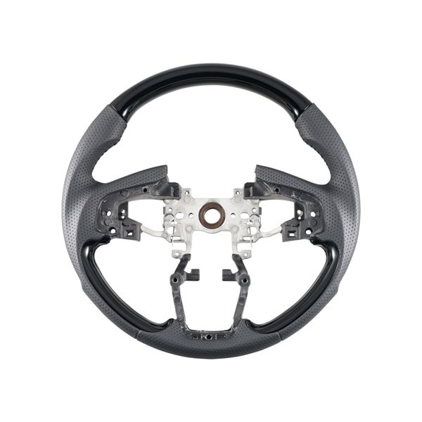 ホンダ N-VAN JJ1 JJ2 ガングリップ ステアリング ピアノブラック | N  