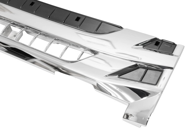 純正✨いすゞエルフ　フロントメッキパーツセットです。 いすゞ 07エルフ 標準 ローキャブ メッキ フロントバンパー