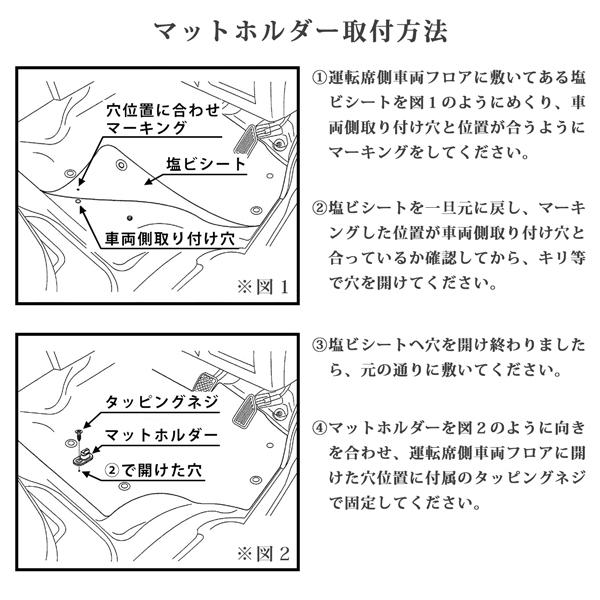 ダイハツ ハイゼットトラック S500P / S510P スバル サンバートラック S500J / S510J トヨタ ピクシストラック S500U / S510U 3D立体形成 フロアマット 運転席 助手席 ※MT用 BL-82