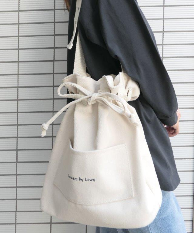ロゴ入りキャンバスハンドバッグ 000000000004_1_os0G8Sa.jpg