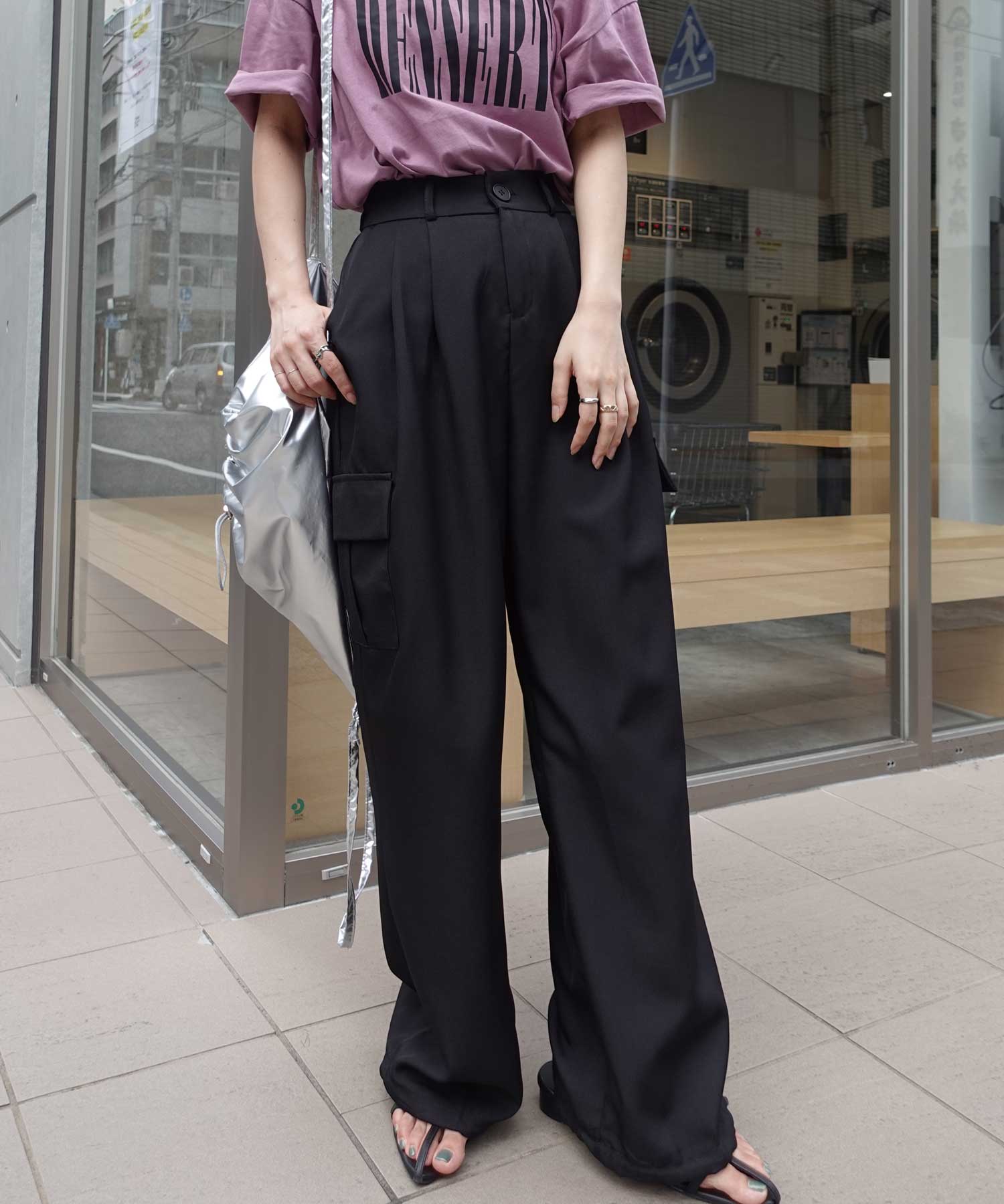 スラックスカーゴパンツ | BOTTOMS | LOWY BY CORNERS