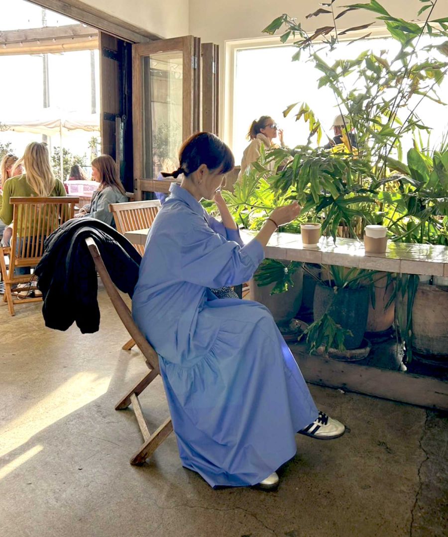 長袖サイドギャザーシャツワンピース【CORNERS by KR】 | CORNERS by