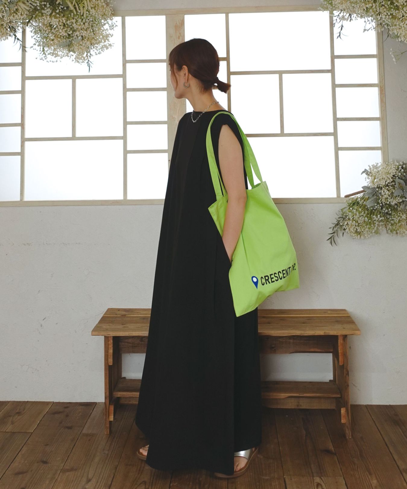 CORNERS by KR】タックロングワンピース | CORNERS by KR | LOWY BY