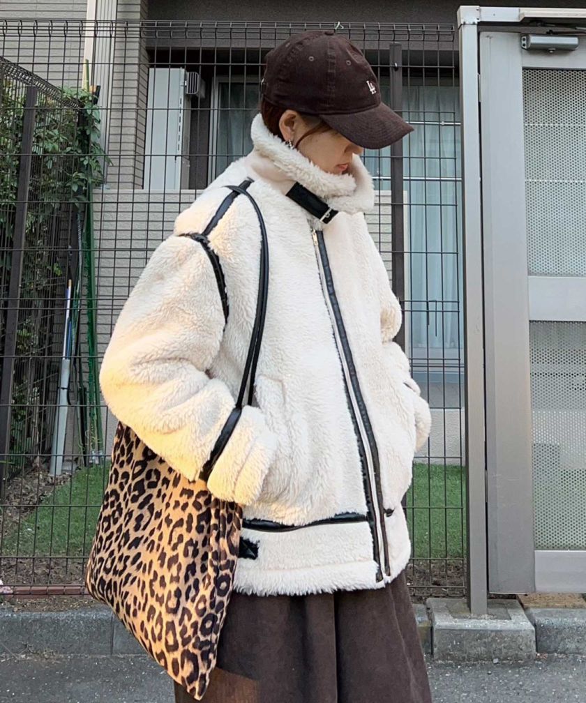 ボアオーバーサイズフライトジャケット | すべての商品 | LOWY BY CORNERS