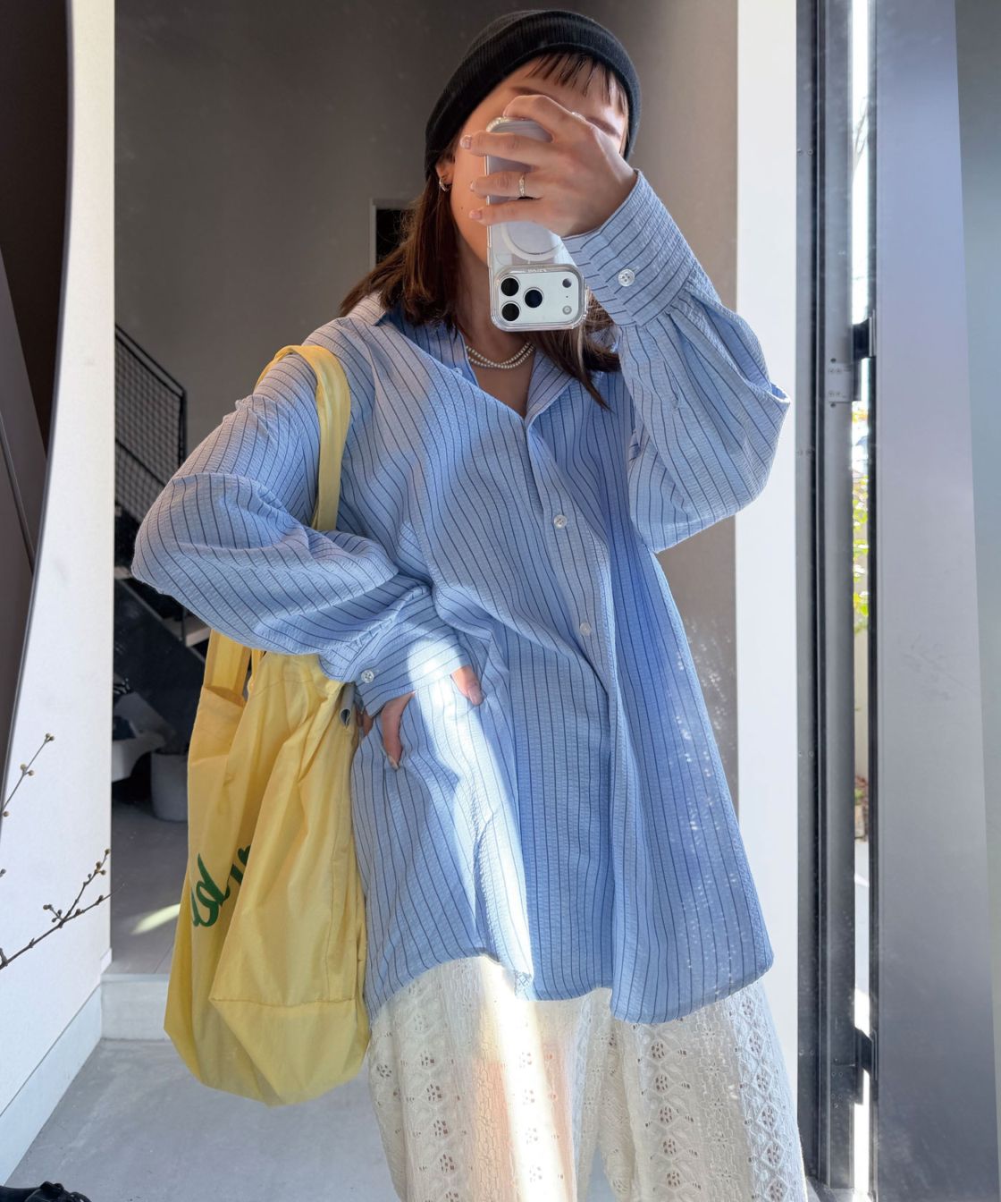 CORNERS by shiosanb】3wayストライプシャツ | NEW ARRIVALS | LOWY BY