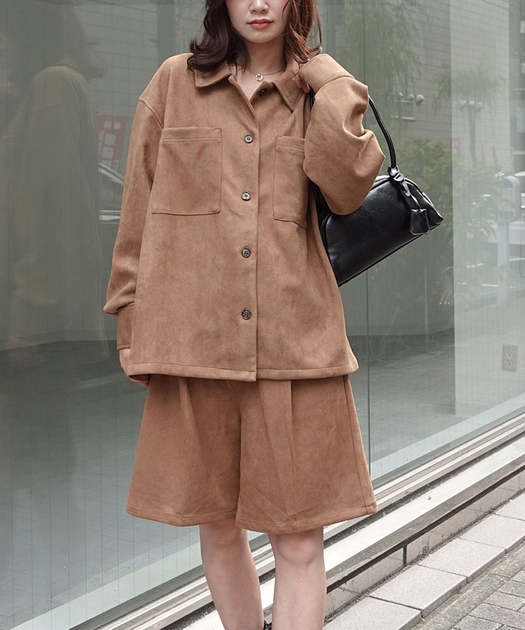【訳あり特価！Hot Buttered 6’4” 値下げしました！ フェイクスエードハーフパンツ | NEW ARRIVALS | LOWY BY CORNERS
