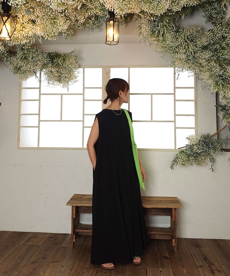 CORNERS by KR】タックロングワンピース | CORNERS by KR | LOWY BY