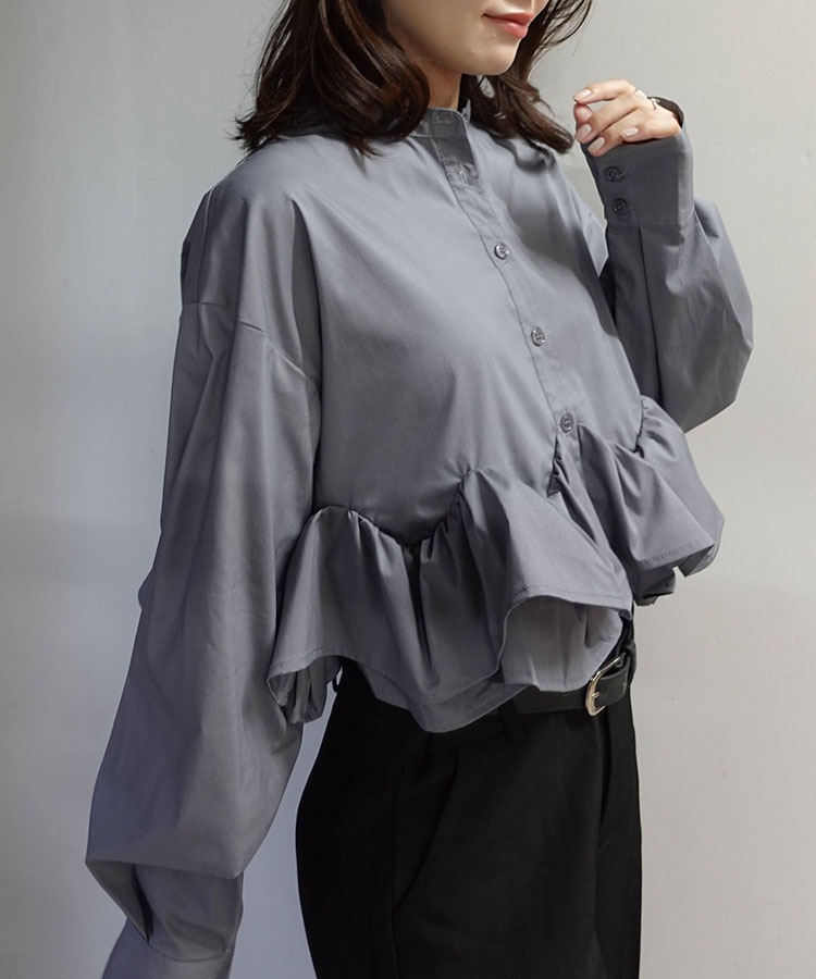 ブロードフリルヘムブラウス | すべての商品 | LOWY BY CORNERS