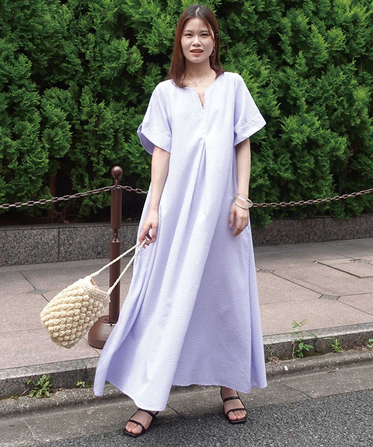 キーネックエアリーワンピース | すべての商品 | LOWY BY CORNERS公式