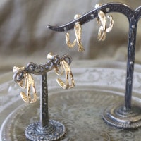 イヤリング スモールダブルフープ| Earrings  -イヤリング-