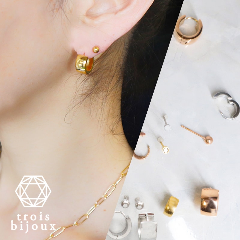 Swarovski】Dextera フープピアス 純正箱付き (SWAROVSKI/ピアス