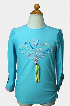 SUNUVA 2015ss ラッシュガード 7-8Y